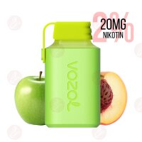 Vozol - Gear 600 Einweg Vape Apple Peach 20mg/ml (2%)...