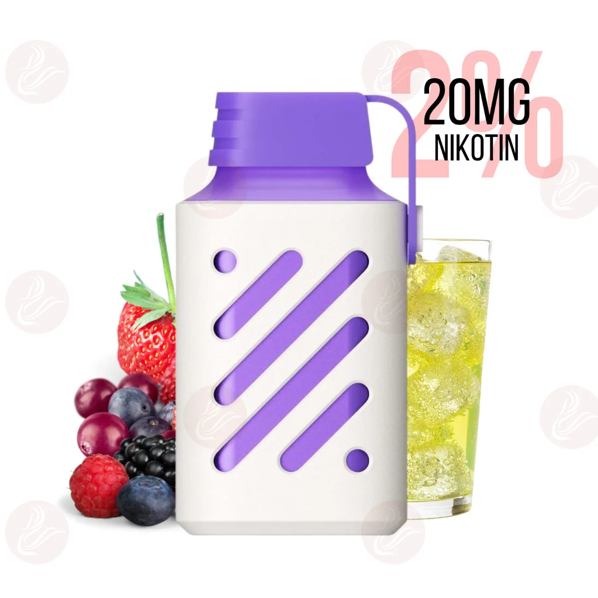 Vozol - Gear 600 Disposable Vape Forest Berry Energy...