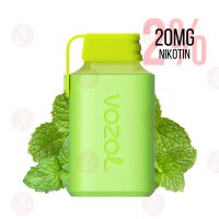 Vozol - Gear 600 Einweg Vape Menthol 20mg/ml (2%) Nikotin...