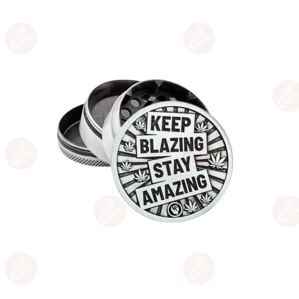 Grinder - Pollinator Metall Keep Blazing - 50mm - 4 Teilig