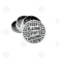 Grinder - Pollinator Metall Keep Blazing - 50mm - 4 Teilig