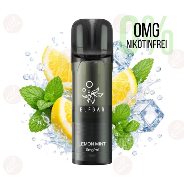 Elfbar - Elfa Pro V2 Pods - Lemon Mint 0mg/ml