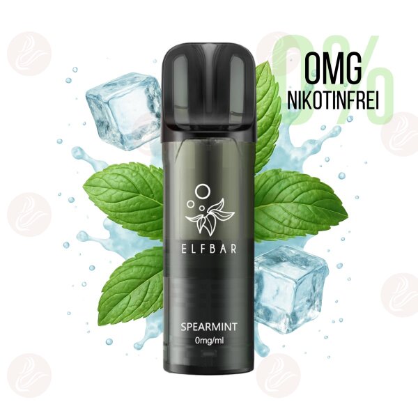 Elfbar - Elfa Pro V2 Pods - Menta verde 0 mg/ml
