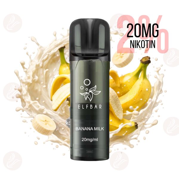 Elfbar - Elfa Pro V2 Pods - Banana Milk 20 mg/ml