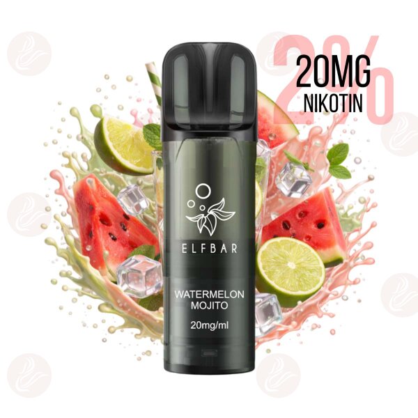 Elfbar - Elfa Pro V2 Pods - Watermelon Mojito 20mg/ml