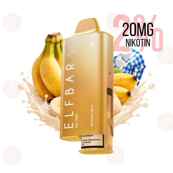 Elfbar - NX 7000 Kit - Banana Milk