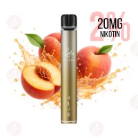 Elfbar - Kit ELFA Pro V2 20 mg - Dark Gold - Juicy Peach