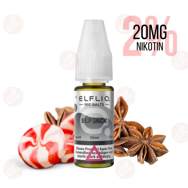 Elfbar - Elfliq Elf Jack 20 mg di sale di nicotina - Data di scadenza