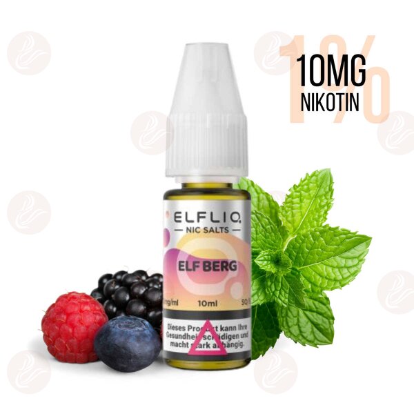 Elfbar - Elfliq Elf Berg 10 mg/ml (1%) - Best Before