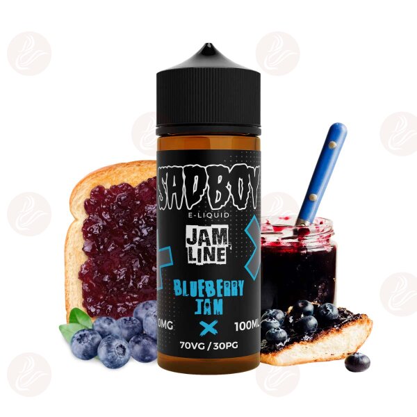 Sadboy - Jam - Blueberry Jam 120ml Shortfill - Best Before