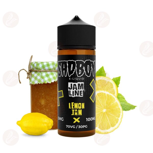 Sadboy - Jam - Lemon Jam 120ml Shortfill - Best Before