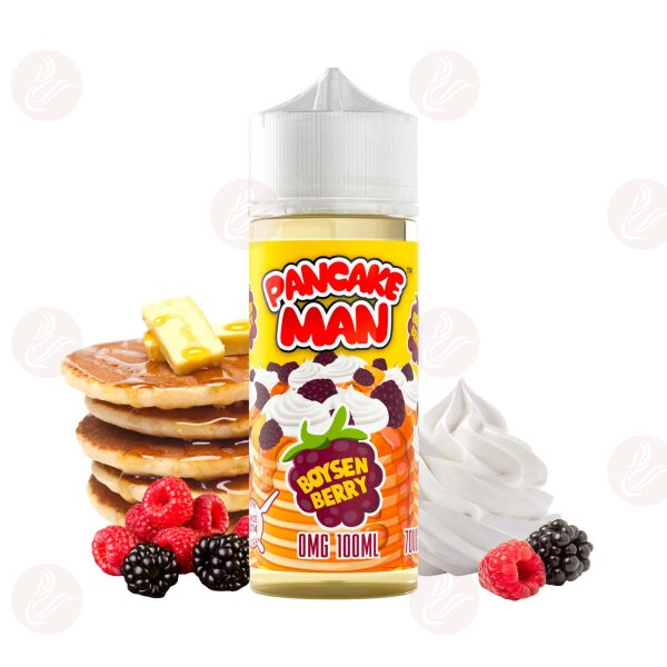 Pancake Man - Boysenberry 120ml Shortfill - Best Before