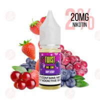 Twist E-Liquids - Grape Berry Nicsalt 20 mg/ml (2%) -...