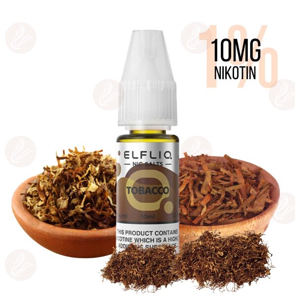 Elfbar - Elfliq Tobacco 10 mg/ml (1%) - Best Before