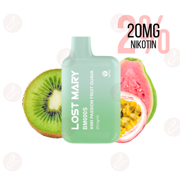 Lost Mary - BM600s Kiwi Passionfruit Guava - MHDÜ