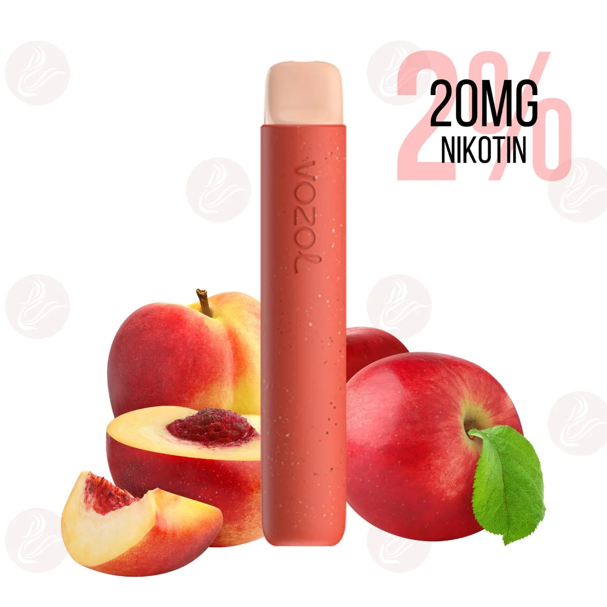 Vozol - Star 600 Einweg Vape Apple Peach 20mg/ml (2%)...