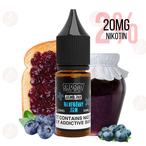 Sadboy - Jam - Blueberry Jam Nicsalt 20mg/ml (2%) - MHDÜ