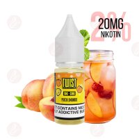 Twist E-Liquids - Peach Lemonade Nicsalt 20 mg/ml (2%) -...