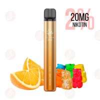 Elfbar - Einweg E Zigarette 600 V2 Orange Gami 20mg/ml 2%...