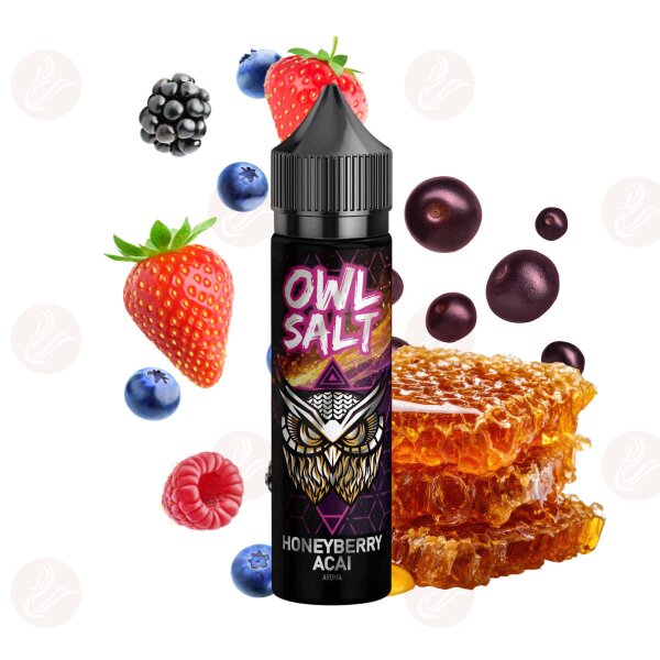 OWL Salt - Honeyberrry Acai Longfill 10ml in 60ml Flasche