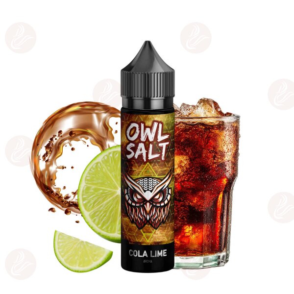 OWL Salt - Cola Lime Longfill 10ml in 60ml Flasche