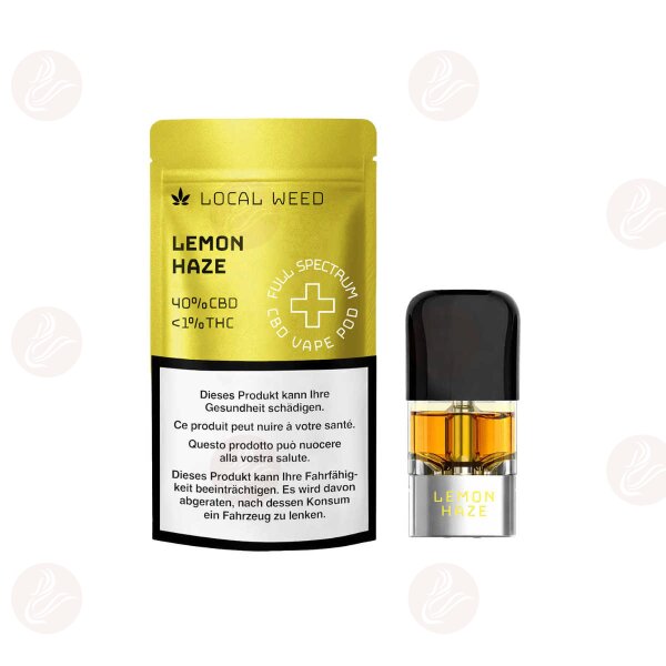 Local Weed - Full-Spectrum CBD Replacement Pods Lemon Haze