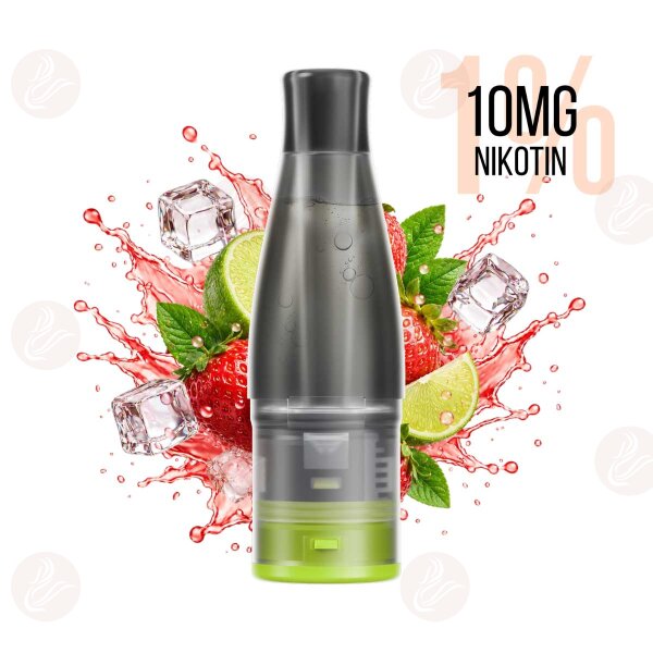 KIWI VAPOR - KIWI GO Plus Kartuschen Strawberry Lime 10mg/ml