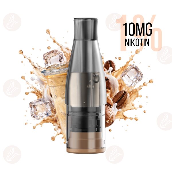 KIWI VAPOR - KIWI GO Plus Kartuschen Latte Ice 10mg/ml