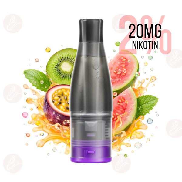 KIWI VAPOR - KIWI GO Plus Kartuschen Kiwi Maracuja Guava 20mg/ml