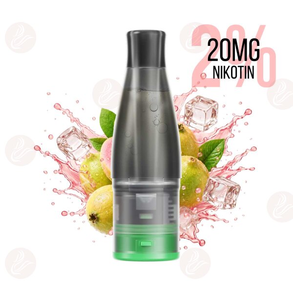 KIWI VAPOR - KIWI GO Plus Kartuschen Guava Ice 20mg/ml