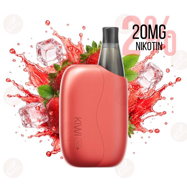 KIWI VAPOR - KIWI GO Plus Mini Starter Kit Strawberry Ice