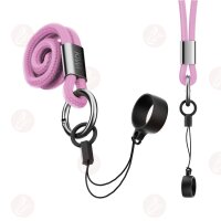 KIWI Vapor - KIWI Lanyard - Pink Bloom