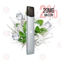 KIWI Vapor - Kit Kiwi Air con pod da 20mg - Platinum Silver