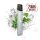 KIWI Vapor - Kit Kiwi Air avec pod 20mg - Platinum Silver
