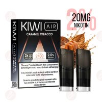 KIWI Vapor - Pod Kiwi Air - Tabacco caramello 20mg