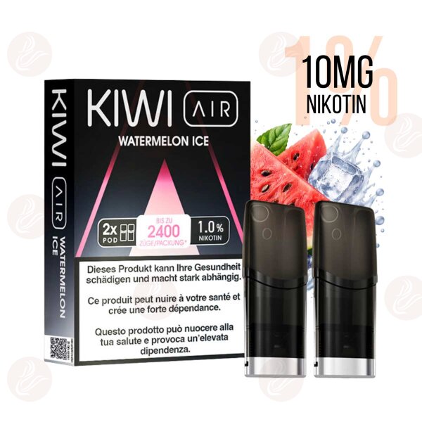 KIWI Vapor - Pods Kiwi Air - Pastèque glacée 10mg