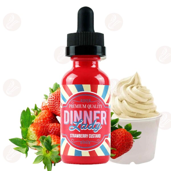 DINNER LADY - Strawberry Custard 60ml