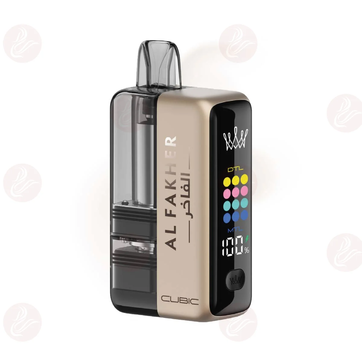 Al Fakher - Kit iniziale Cubic - Rich Gold