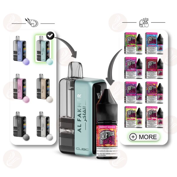 Al Fakher - Cubic Stater Bundle