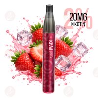 KIWI Vapor - KIWI Go Plus - Graffiti Edition Pures Rot -...