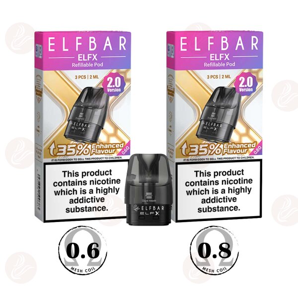 Elfbar - Pods de rechange ELFX V2