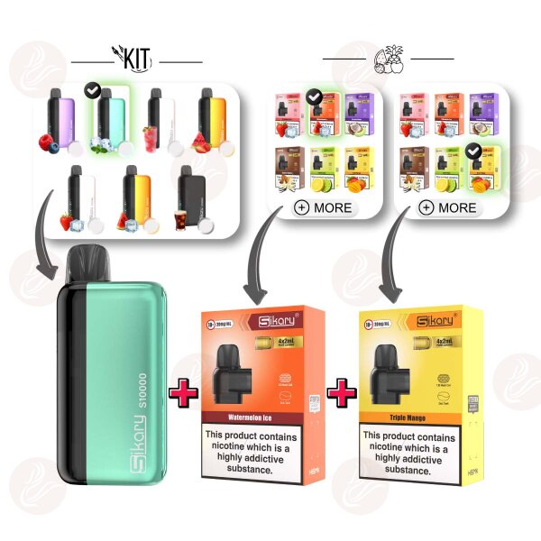 Sikary - Bundle S10000 con Pod