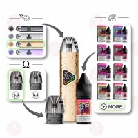 Vozol - Ace Go Bundle mit Drifter Bar Salts