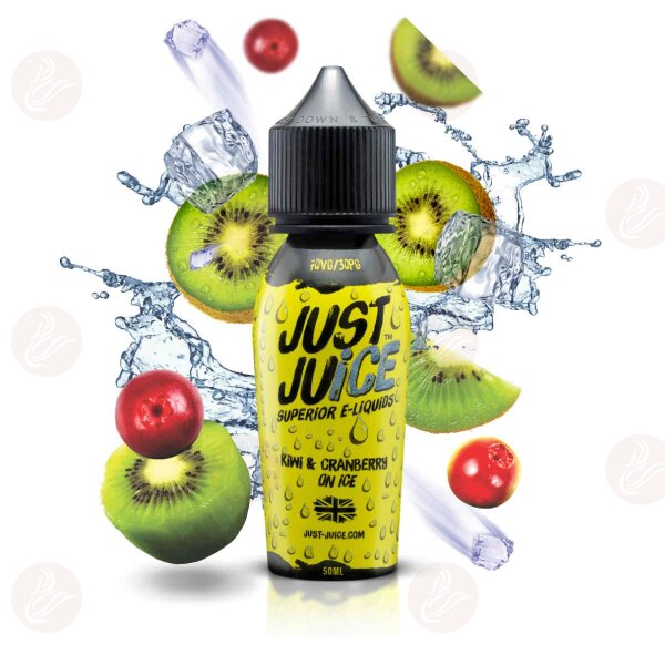 Just Juice - Kiwi & Cranberry on Ice 50ml