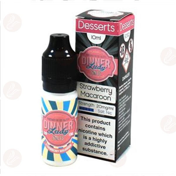 Dinner Lady - Strawberry Macaroon Salt 20mg/ml