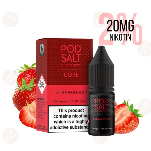 Pod Salt - Strawberry Nikotin Salz 20mg