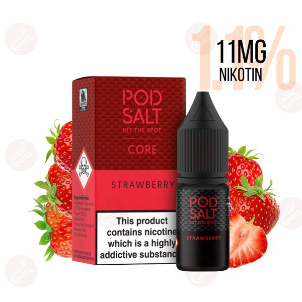 Pod Salt - Strawberry Nikotin Salz 11mg