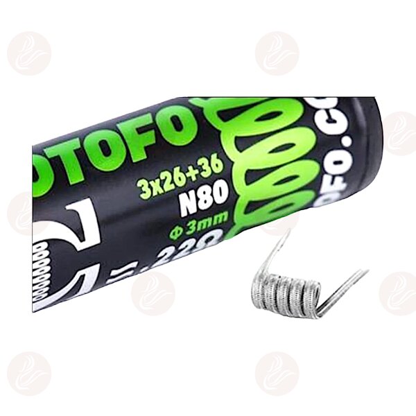 Wotofo Alien Clapton N80 3mm 0.22 Ohm 10 Stck.