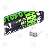 Wotofo Alien Clapton N80 3mm 0.22 Ohm 10 Stck.