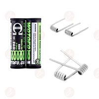 Wotofo - Quad Core Fused Clapton N80 Wire 3mm 0.26 Ohm